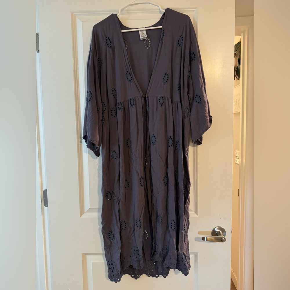No Boundaries Cardigan/Pool Cover